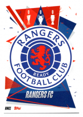 fotbalová kartička Topps Match Attax Champions League 2020-21 RNG1 Team Logo Rangers FC