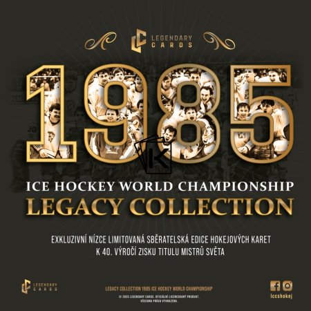 Legendary Cards Český Hokej 1985 Legacy Collection Collector Case