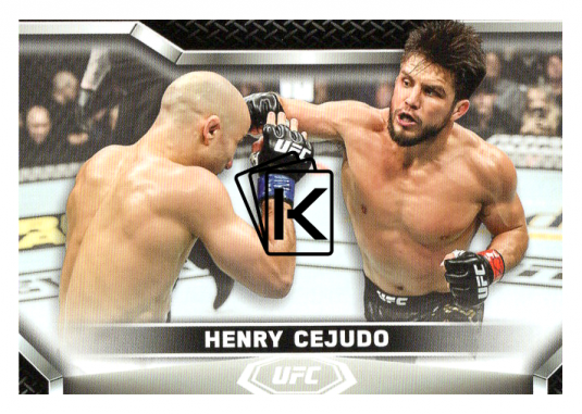 2020 Topps UFC Knockout 4 Henry Cejudo - Flyweight