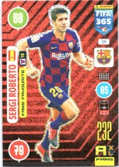 fotbalová karta Panini Adrenalyn XL FIFA 365 2021 Fans´ Favourite  29 Sergi Roberto FC Barcelona