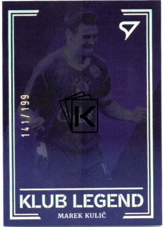 fotbalová kartička 2021-22 SportZoo Fortuna Liga Klub Legend KL14 Marek Kulič FK Mladá Boleslav /199
