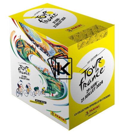 2024 Panini Tour de France Box samolepek (36 balíčků)