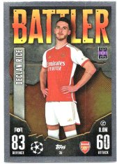 Fotbalová kartička 2023-24 Topps Match Attax UEFA Club Competitions 35	Declan Rice Arsenal