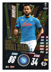 fotbalová kartička 2020-21 Topps Match Attax Champions League Extra Super Skill Star SKI4 Kostas Manolas SSC Neapol