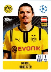 2024-25 Topps Champions League 130 Marcel Sabitzer (Borussia Dortmund)