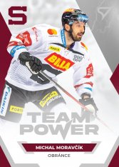 hokejová kartička 2021-22 SportZoo Tipsport Extraliga Team Power TP-07 Michal Moravčík HC Sparta Praha