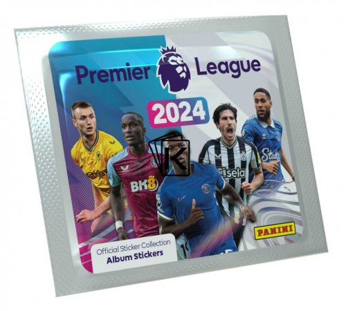 2023-24 Panini Premier League Box samolepek (50 balíčků)