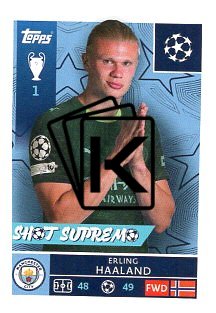 2025-26 Topps Champions League  Manchester City 309 Erling Haaland