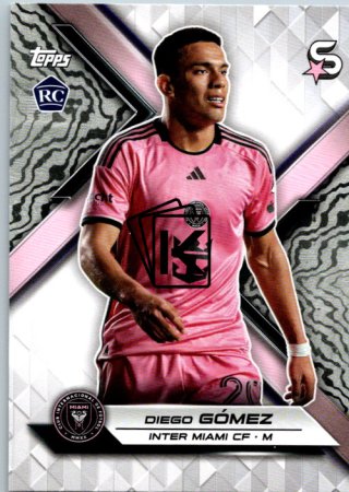 2024 Topps Superstars MLS 154 Diego Gomez Inter Miami RC