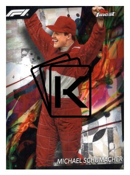 2024 Topps Finest F1 Common 83 Michael Schumacher