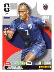 fotbalová kartička World Cup 2026 Adrenalyn XL 104 Jovane Cabral (Cape Verde)