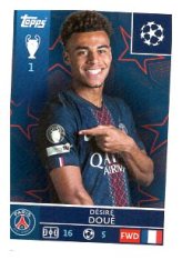 2025-26 Topps Champions League   Paris Saint-Germain 366 Désiré Doué
