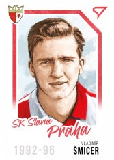 fotbalová kartička 2023 Sportzoo Dekády Portrét P-022 VLADIMÍR ŠMICER SK Slavia Praha