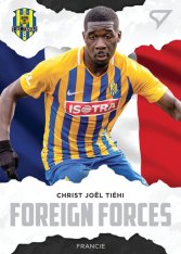 fotbalová kartička SportZoo 2020-21 Fortuna Liga Serie 2 Foreign Forces FF33 Christ Joël Tiéhi SK Slezský Opava