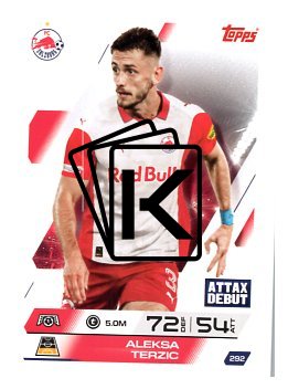 fotbalová kartička 2025-26 Topps Match Attax UCC 292 Aleksa Terzic (FC Salzburg)