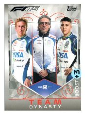 2025 Topps Turbo Attax F1 VCARB  81	Lawson / Mekies / Hadjar