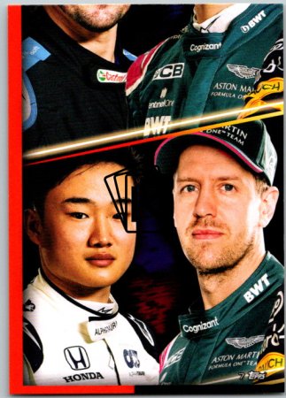 2021 Topps Formule 1 Turbo Attax 7 Driver Puzzle
