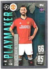 Fotbalová kartička 2023-24 Topps Match Attax UEFA Club Competitions 59 Bruno Fernandes Manchester United