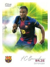 fotbalová kartička 2025-26 Topps Team set FC Barcelona Pitch Pursuits 29 Alejandro Balde