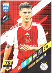 fotbalová karta Panini FIFA 365 2024 Adrenalyn AJA10	Benjamin Tahirovic	AFC Ajax