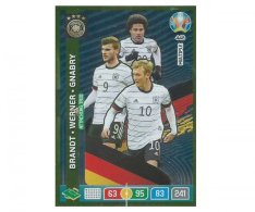 Panini Adrenalyn XL UEFA EURO 2020 Multiple Attacking Trio 448 Brandt Werner Gnabry Germany