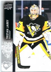 hokejová karta 2021-22 UD Series One 143 Tristan Jarry - Pittsburgh Penguins