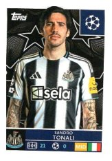 2025-26 Topps Champions League  Newcastle United 320 Sandro Tonali