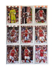 Týmový set 2024-25 Topps UEFA Club Competitions Flagship Arsenal FC