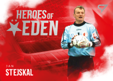 2025-26 SportZoo SK Slavia Praha Heroes of Eden HE-14 Jan Stejskal