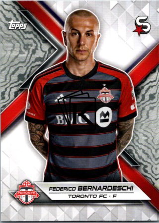 2024 Topps Superstars MLS 186 Federico Bernardeschi Toronto FC