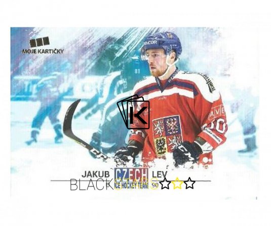 Hokejová kartička Czech Ice Hockey Team 54. Jakub Lev