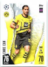 Fotbalová kartička 2023-24 Topps Match Attax UEFA Club Competitions 217 Emre Can  Borussia Dortmund