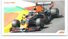 samolepka 2021 Topps Formule 1 Widescreen 41 Max Verstappen Red Bull