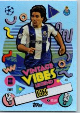 fotbalová kartička 2024-25 Topps Match Attax UEFA Club Competitions Vintage Vibes Legend 425 Deco (FC Porto)