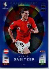 fotbalová karta Topps Match Attax EURO 2024 EURO Master Limited Edition LE 5.  Marcel Sabitzer (Austria)