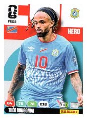fotbalová kartička World Cup 2026 Adrenalyn XL  FTS22.  Théo Bongonda (Congo DR)