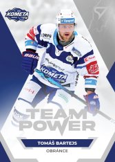 hokejová kartička 2021-22 SportZoo Tipsport Extraliga Team Power TP-19 Tomáš Bartejs HC Kometa Brno