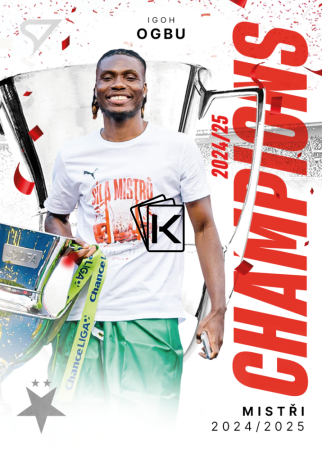 2025-26 SportZoo SK Slavia Praha Champions CH-12 Igoh Ogbu