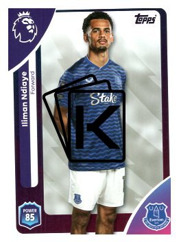 fotbalová kartička 2025-26 Topps  Premier League 139 Iliman Ndiaye (Everton)