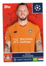 2025-26 Topps Champions League Bayer 04 Leverkusen 128 Mark Flekken