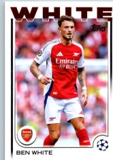 fotbalová kartička 2024-25 Topps UEFA Club Competitions Flagship 95 Ben White Arsenal FC