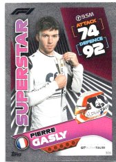 2022 Topps Formule 1Turbo Attax F1 Superstars 309 Pierre Gasly (Scuderia AlphaTauri)