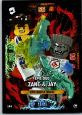 Lego Ninjago Trading Card EPIC DUO  144 Zane & Jay