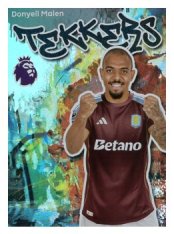 fotbalová kartička 2025-26 Topps  Premier League 36 Donyell Malen (Aston Villa)  -  Tekker