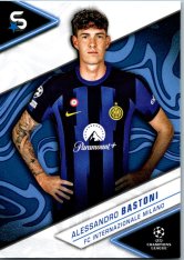 Fotbalová kartička 2023-24 Topps Superstars UEFA Club Competitions 64 Alessandro Bastoni (FC Internazionale Milano)