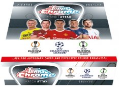 2021-22 Topps Chrome Match Attax Champions League Hobby Box