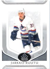 Hokejová karta 2020-21 Upper Deck SP Legends Signature Edition 196 Jarkko Ruutu - Vancouver Canucks