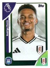 fotbalová kartička 2025-26 Topps  Premier League 158 Rodrigo Muniz (Fulham)