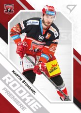 hokejová kartička 2021-22 SportZoo Tipsport Extraliga Serie 2 Rookie Premiere  RP-19 Martin Štohanzl HC Mountfield Hradec Králové