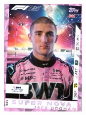 2025 Topps Turbo Attax F1 BWT Alpine Supernova 345 Jack Doohan-Paralel Pink
